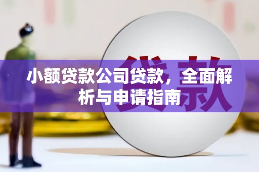 同仁小额贷款公司贷款，全面解析与申请指南