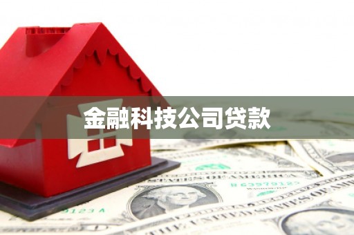 同仁金融科技公司贷款