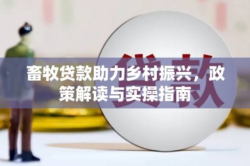 同仁畜牧贷款助力乡村振兴，政策解读与实操指南