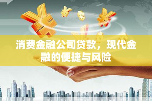 同仁消费金融公司贷款，现代金融的便捷与风险